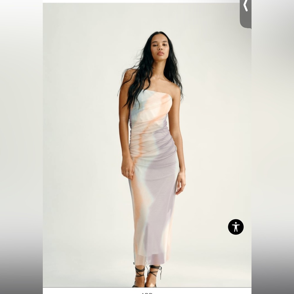 Zara wedding guest dress